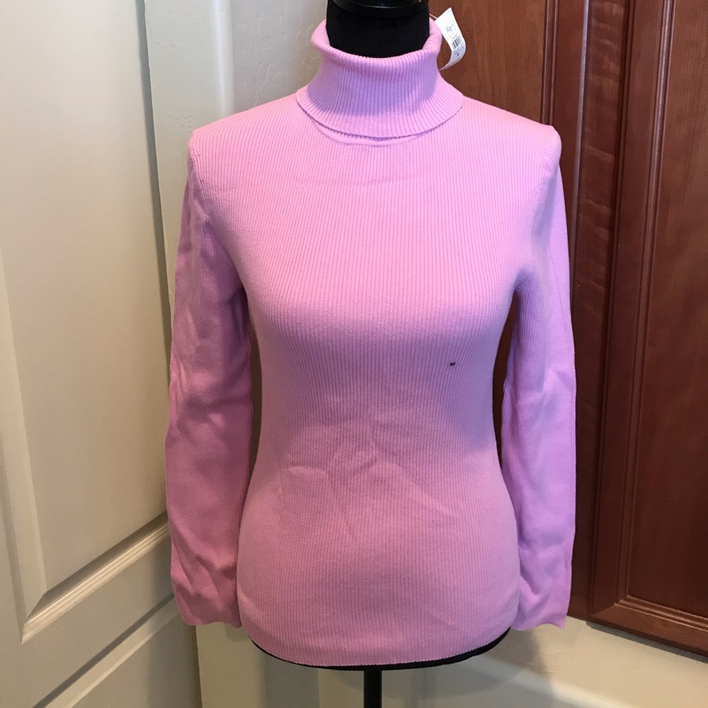 Ann Taylor stretchy ribbed long sleeved top NWT